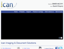 Tablet Screenshot of icancopy.com